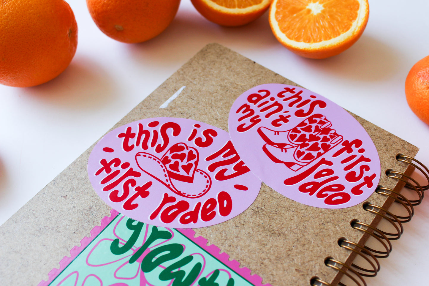 Cowgirl Rodeo Stickers