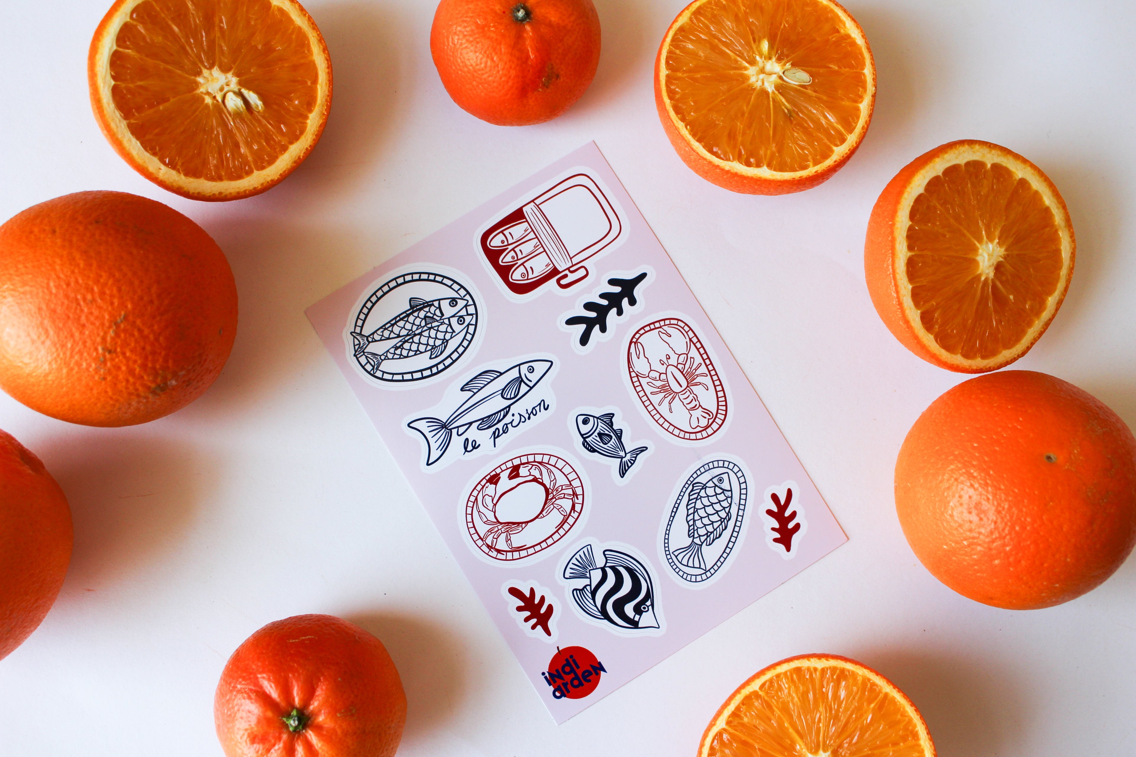 Fish Sticker Sheet