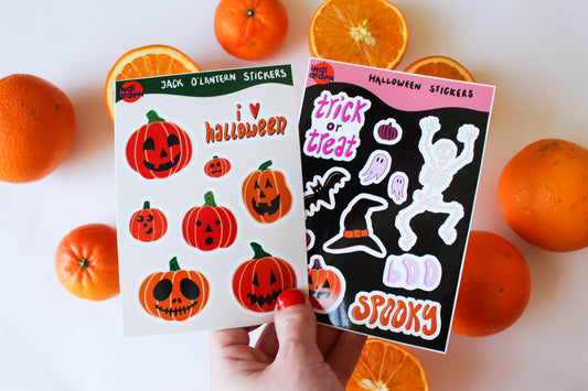 Halloween Sticker Sheets