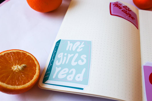 Bookish Stickers set of 3