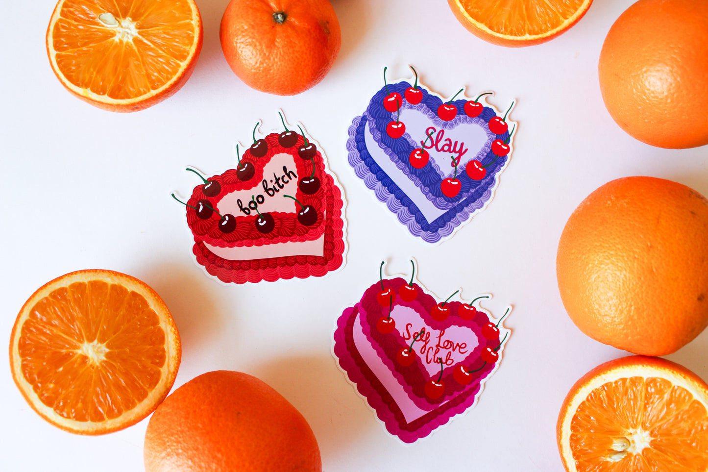 Vintage Cake Stickers