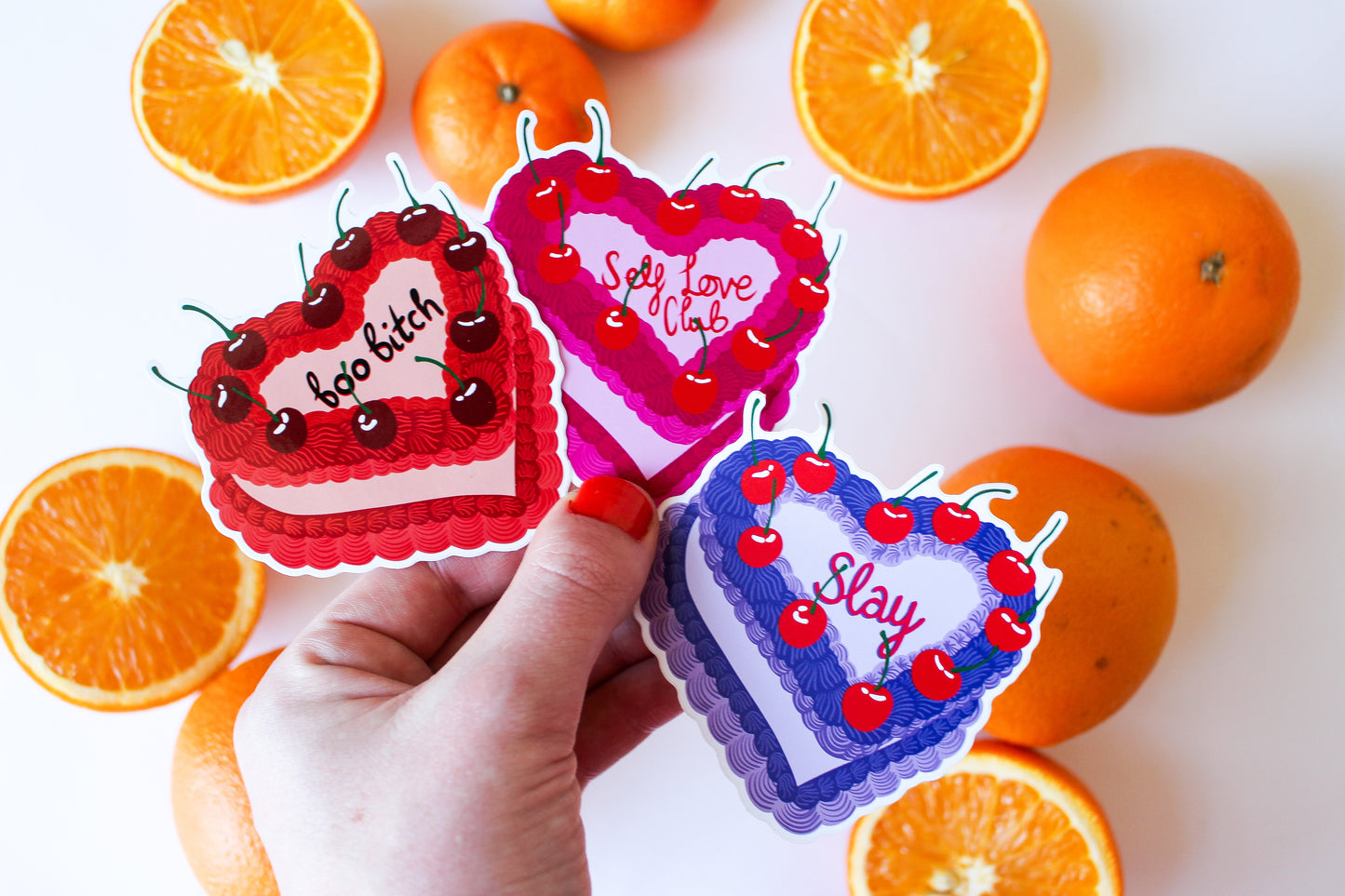 Vintage Cake Stickers