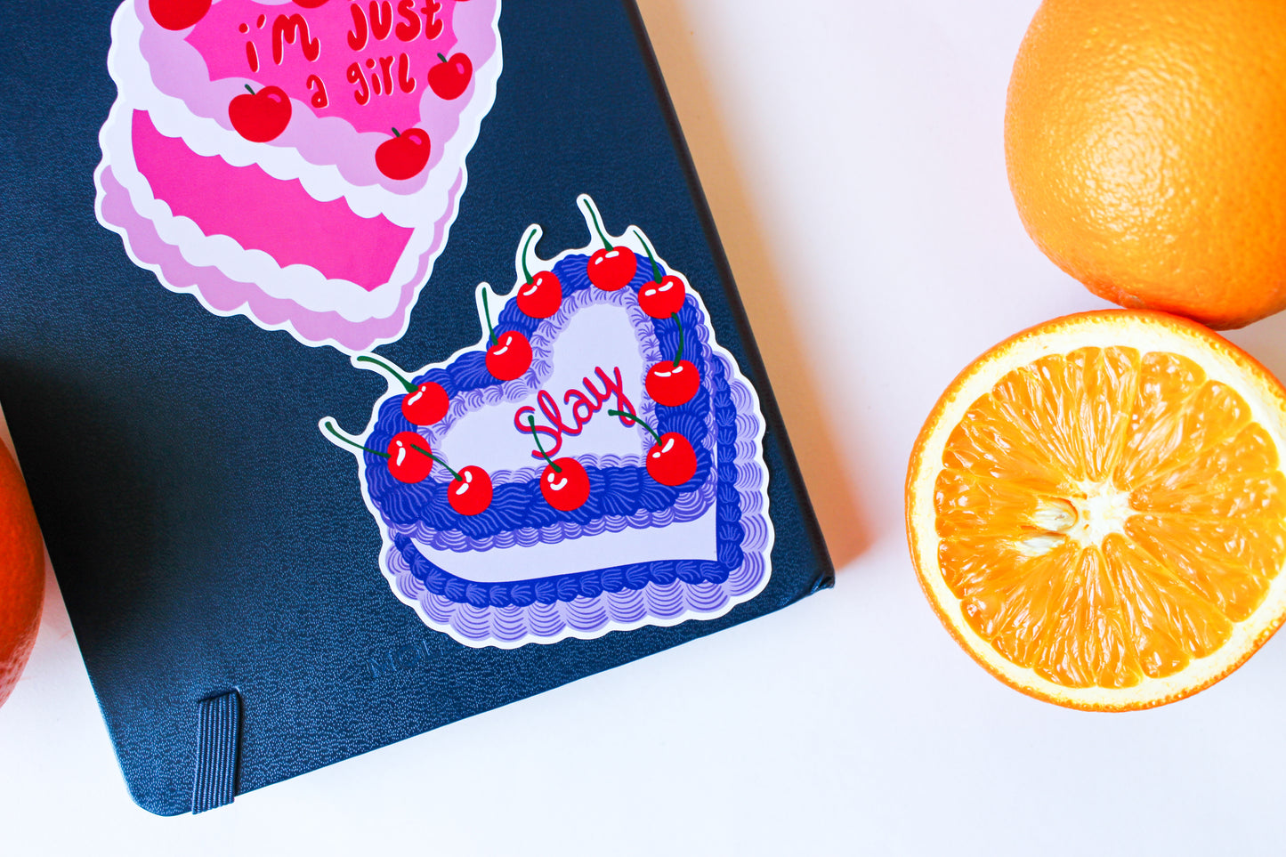 Vintage Cake Stickers