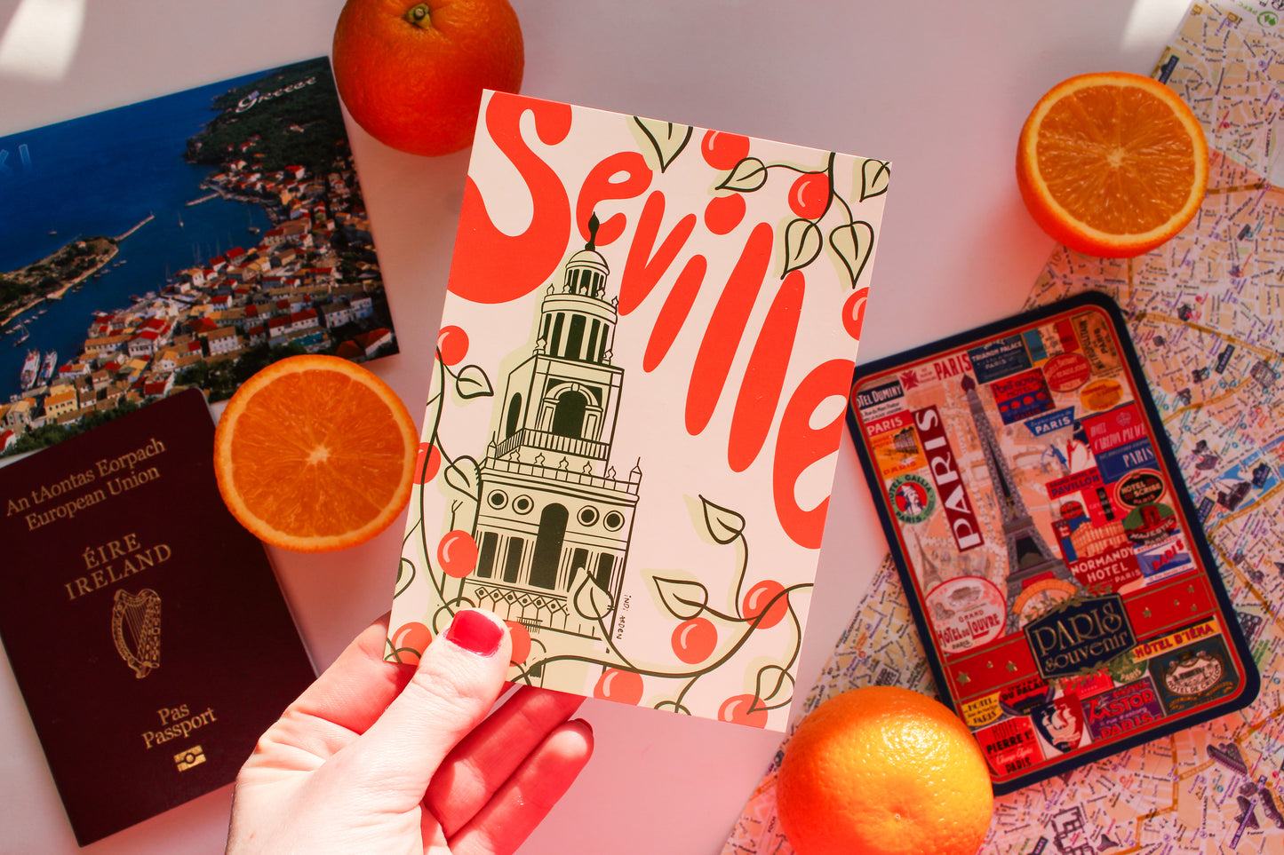 Spain Travel Postcards