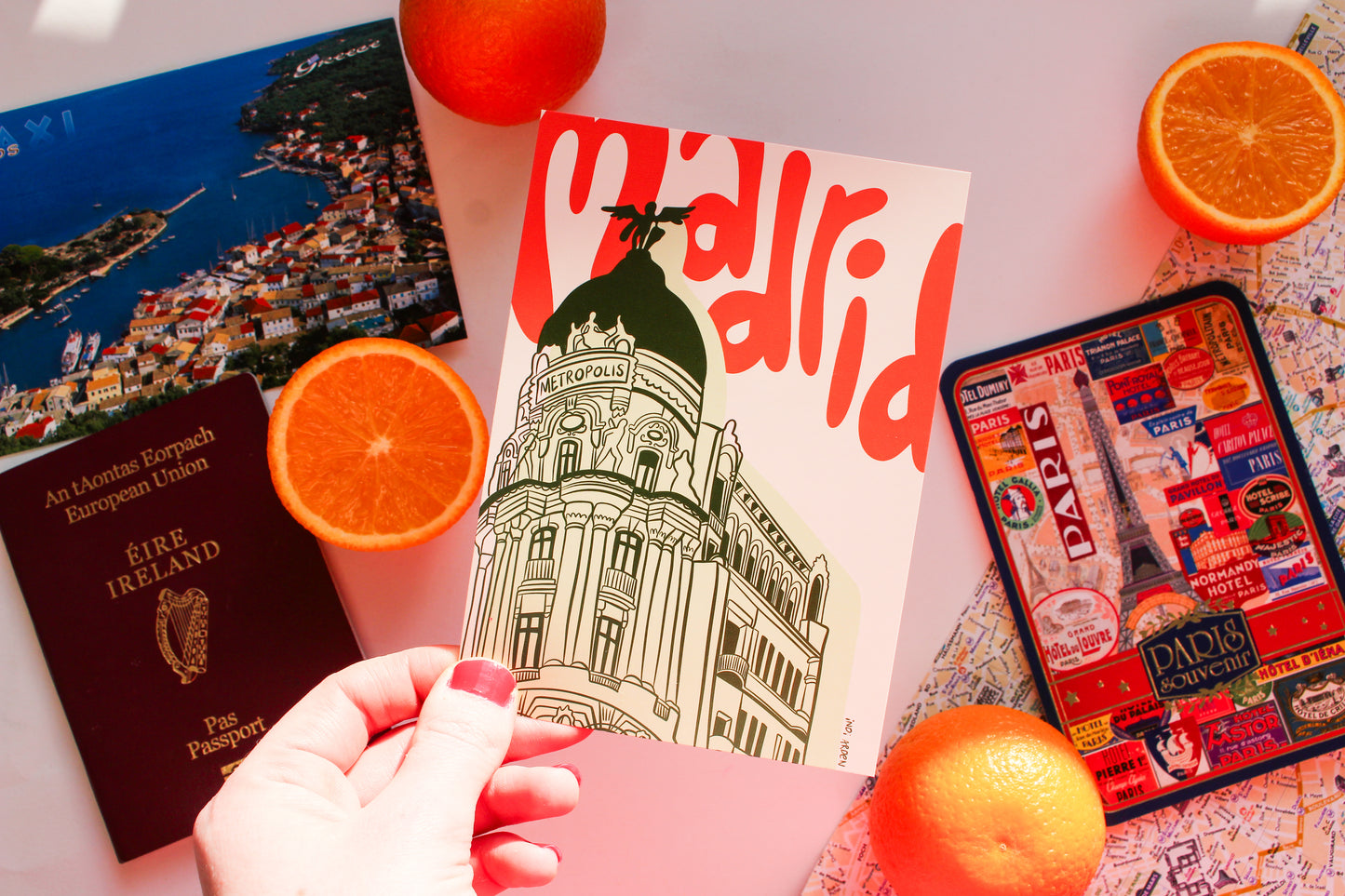 Spain Travel Postcards