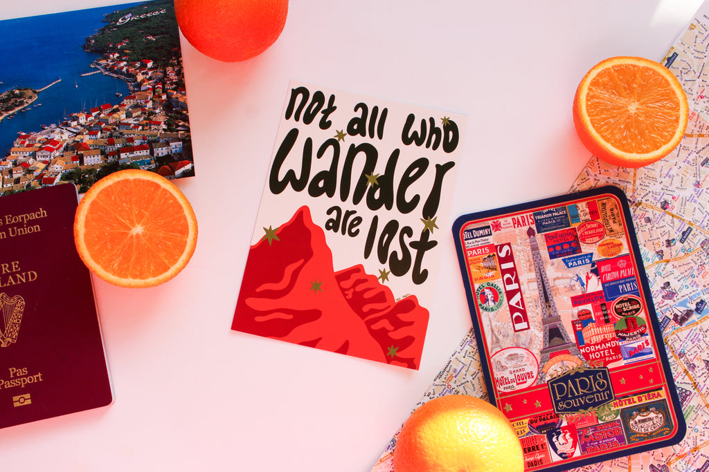 Wanderlust Postcards