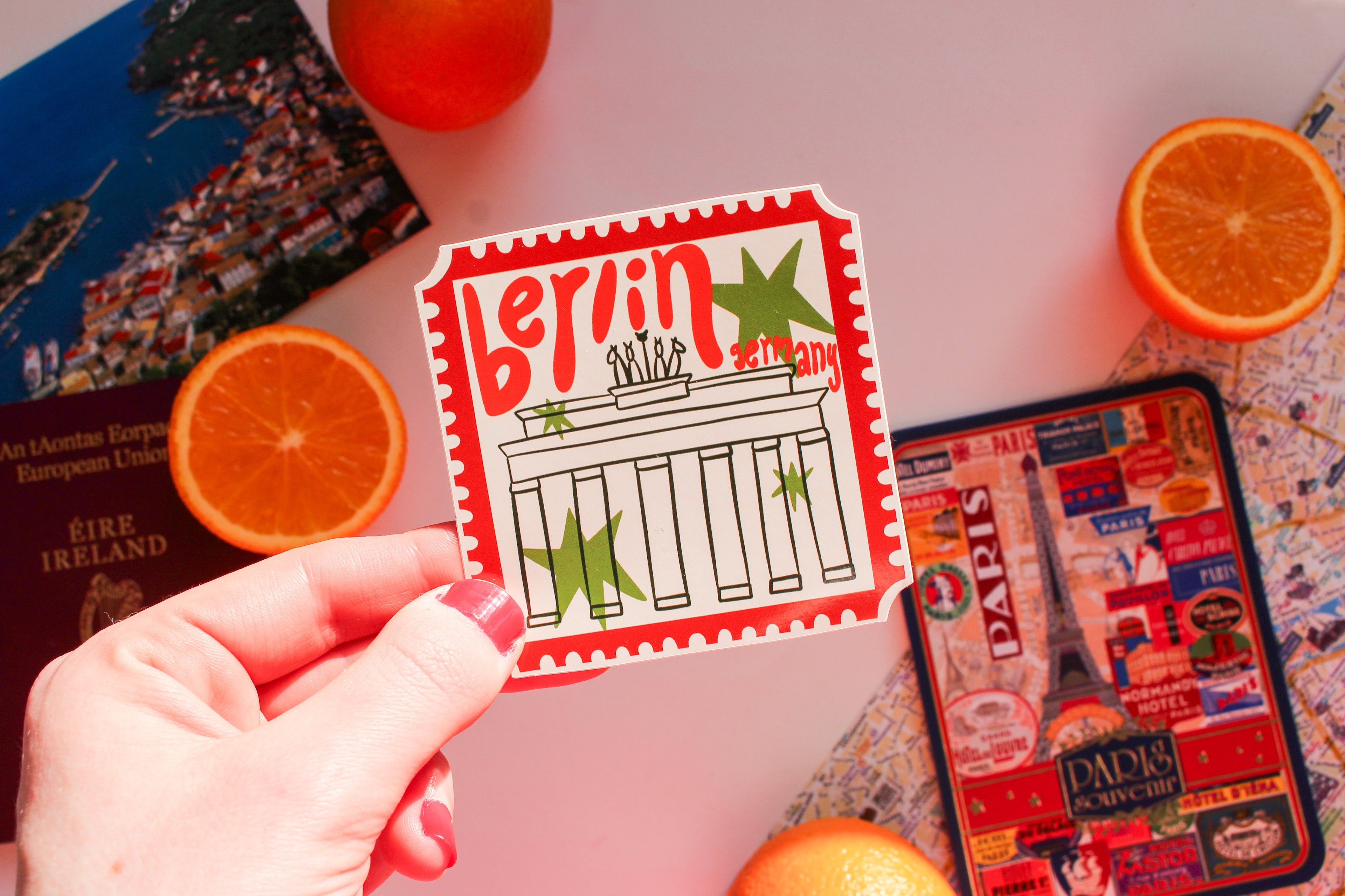 City Stamp Stickers