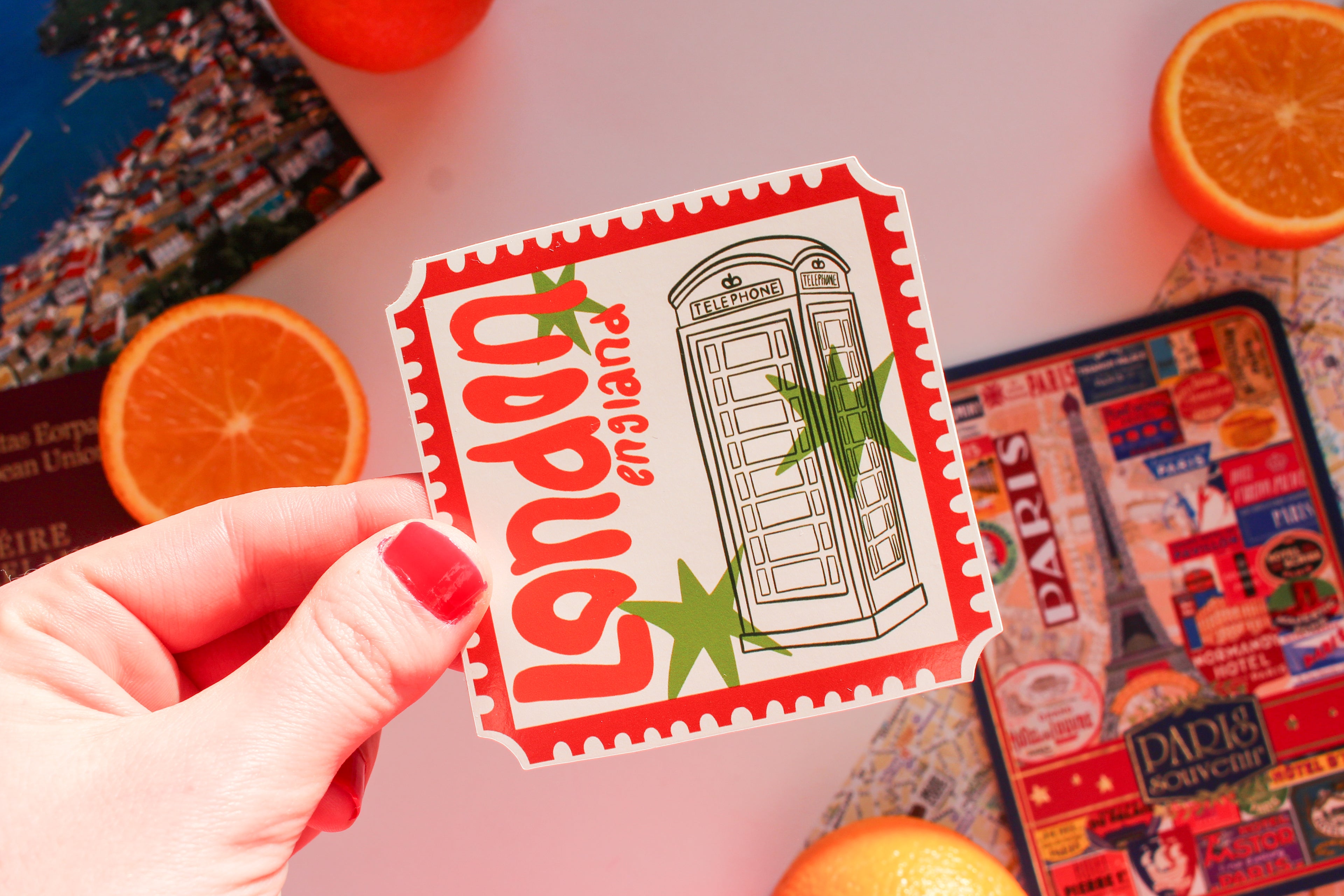 City Stamp Stickers