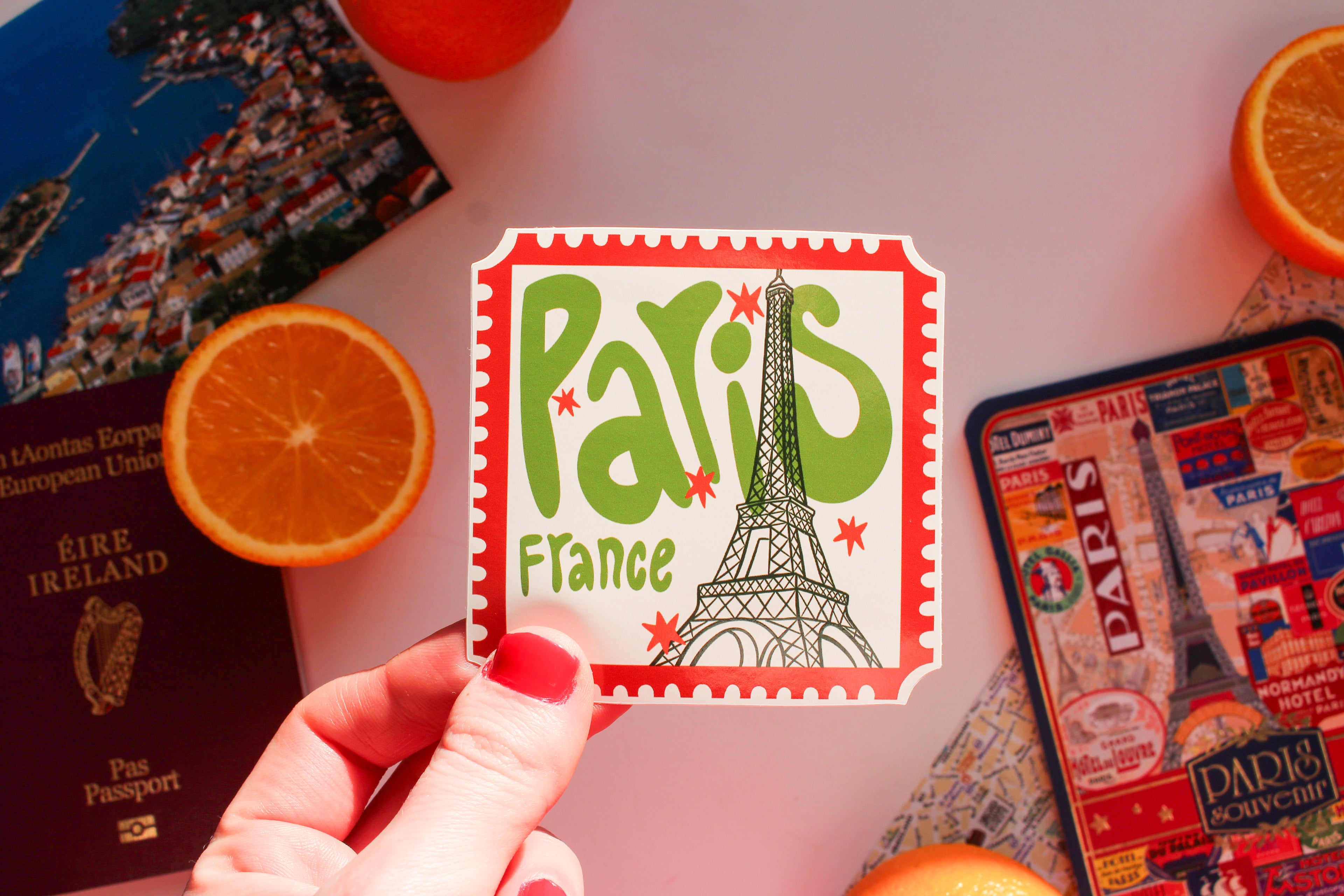 City Stamp Stickers