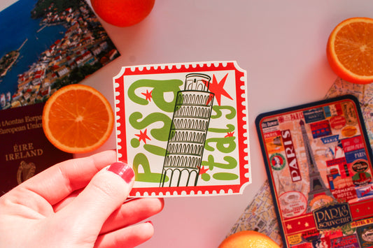 City Stamp Stickers