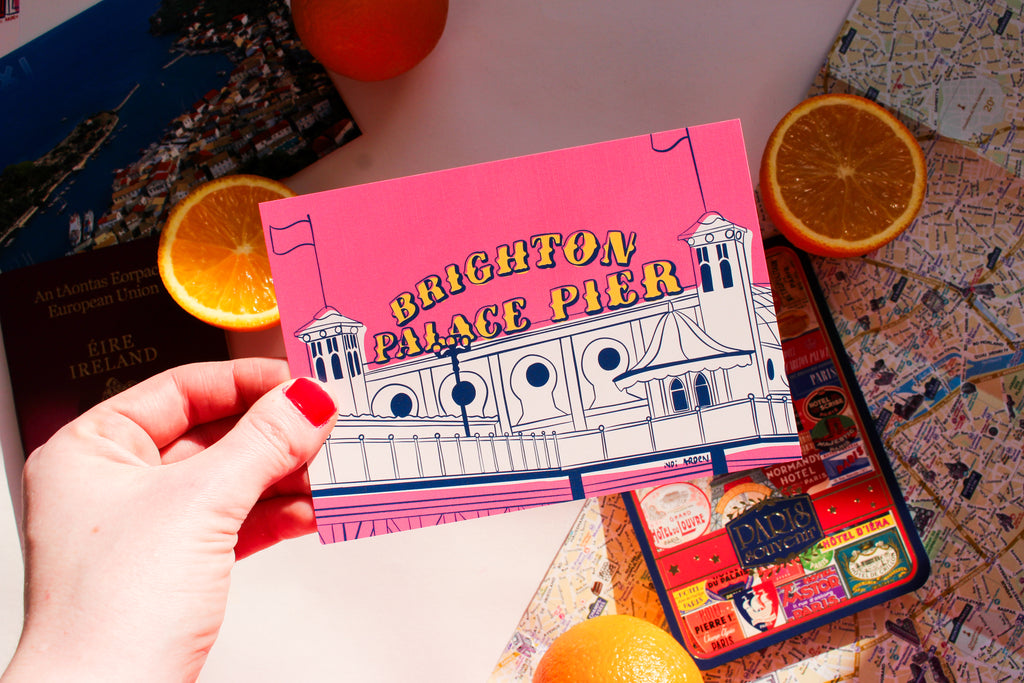 Brighton Illustrated Postcards