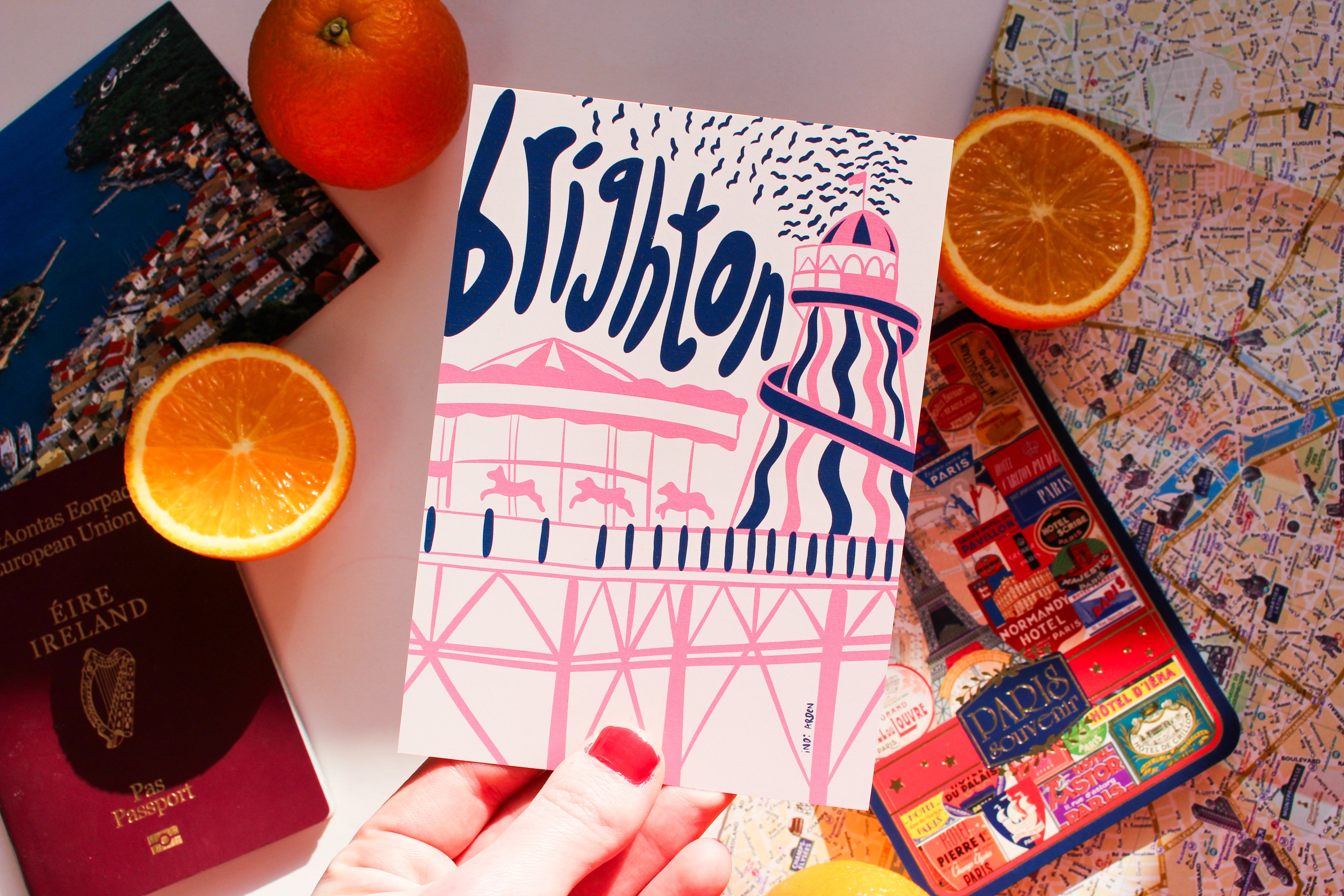 Brighton Illustrated Postcards