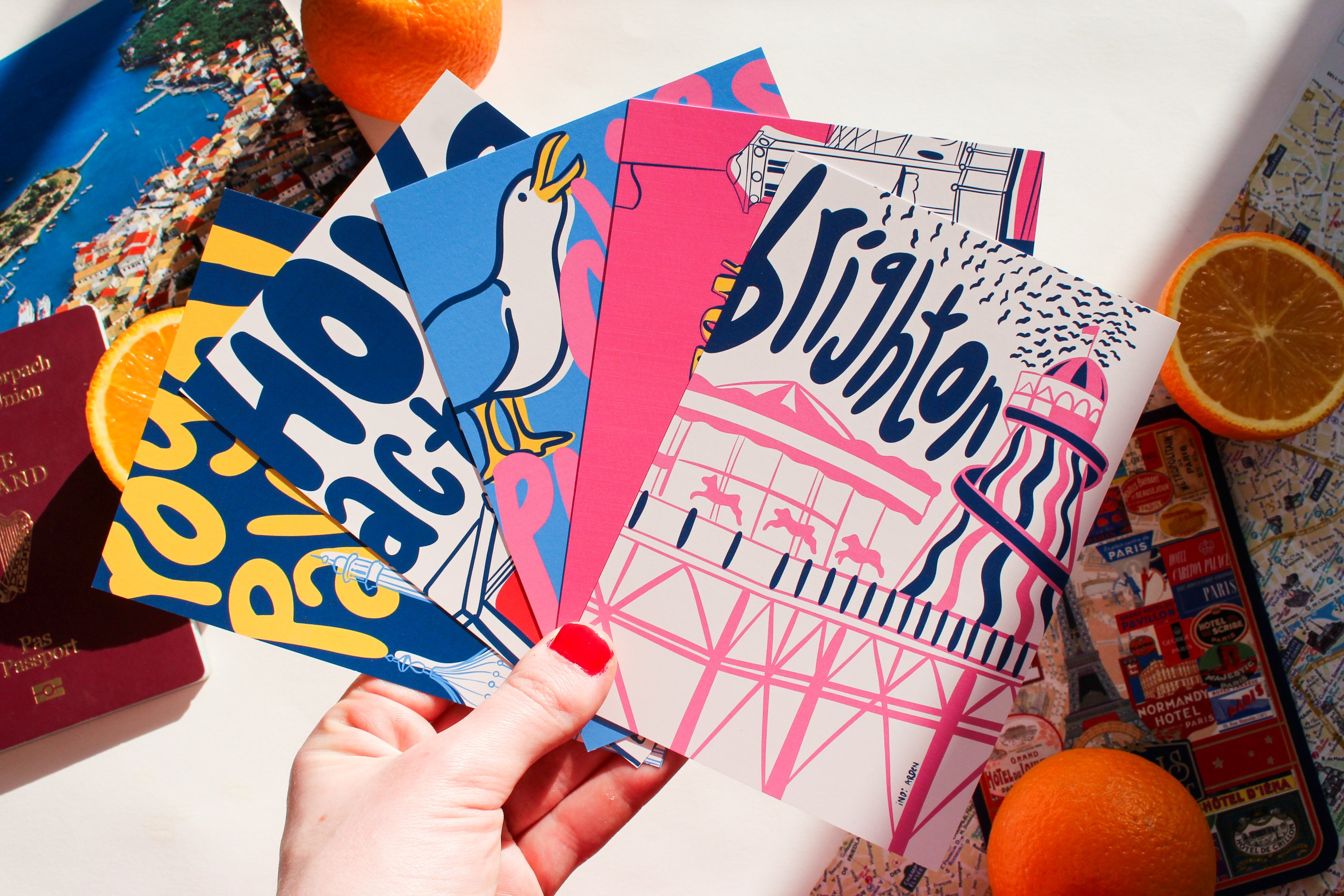 Brighton Illustrated Postcards