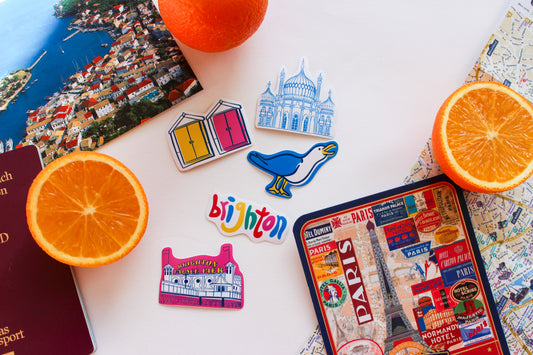 Brighton Stickers set of 5