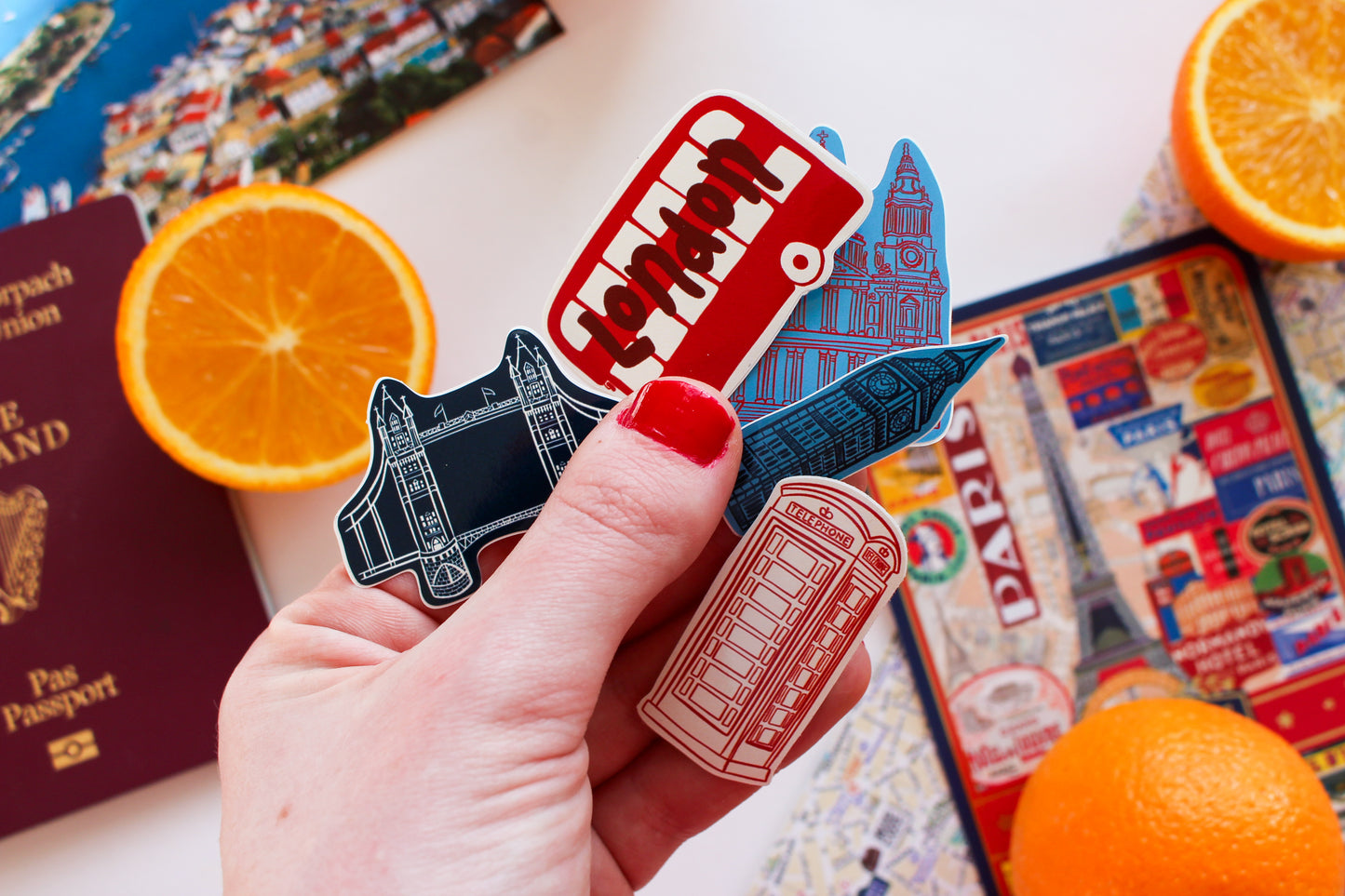 London Stickers Set of 5