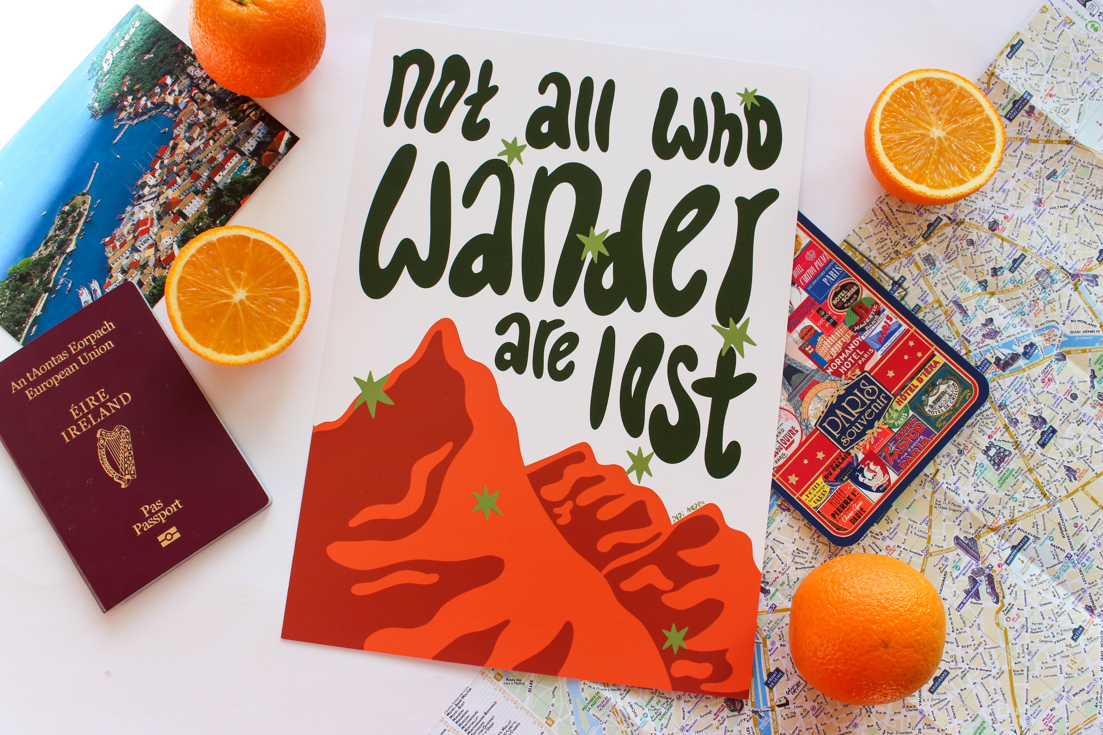 Travel Prints A4