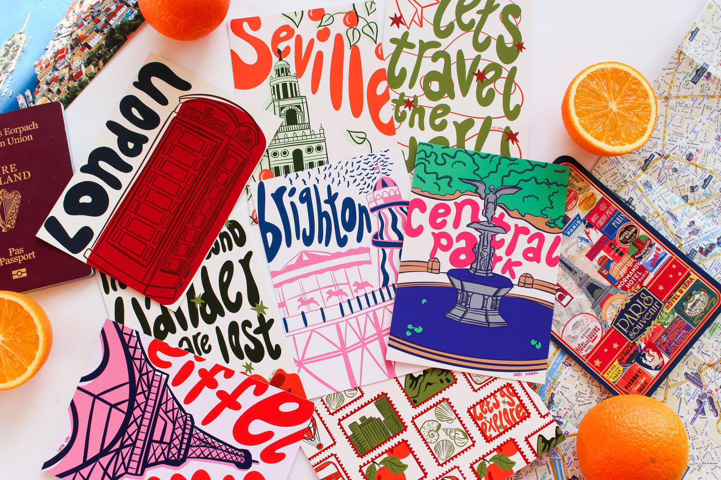 MYSTERY POSTCARD BUNDLE