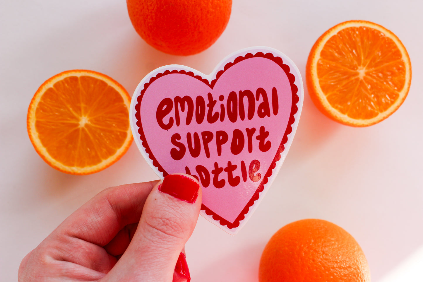 Emotional Support Bottle Sticker