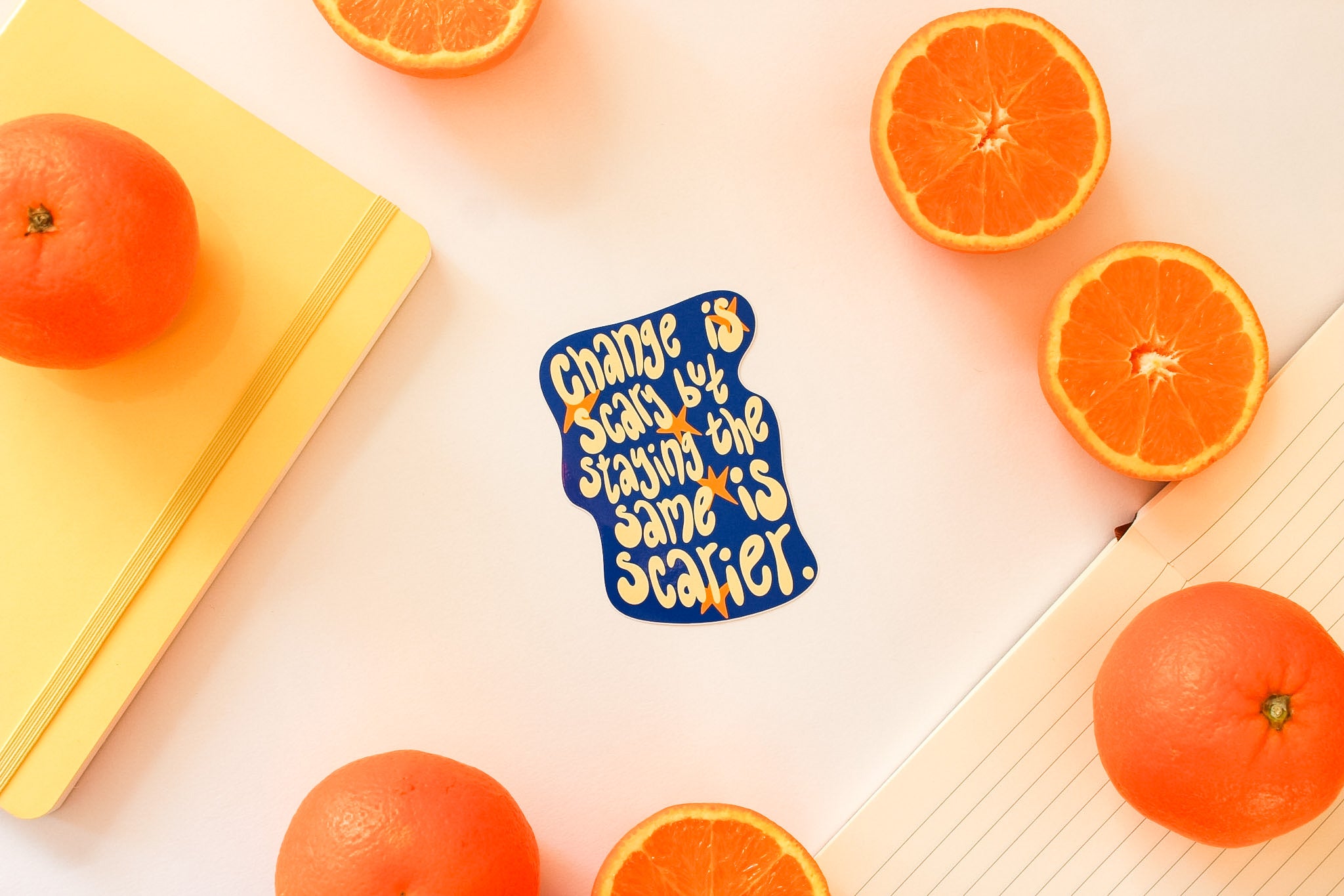 Change is Scary Sticker
