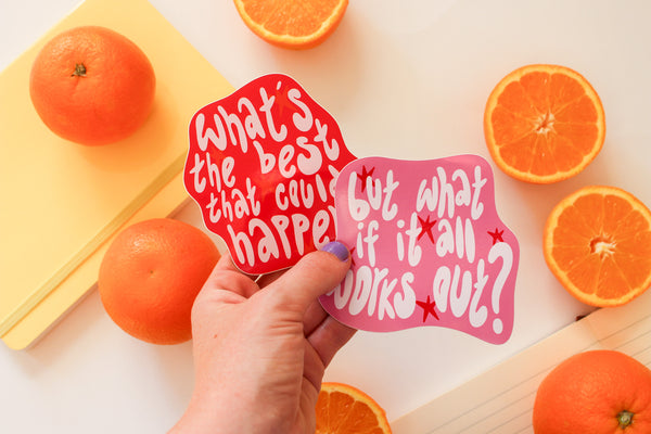 Motivational Quote Question Stickers