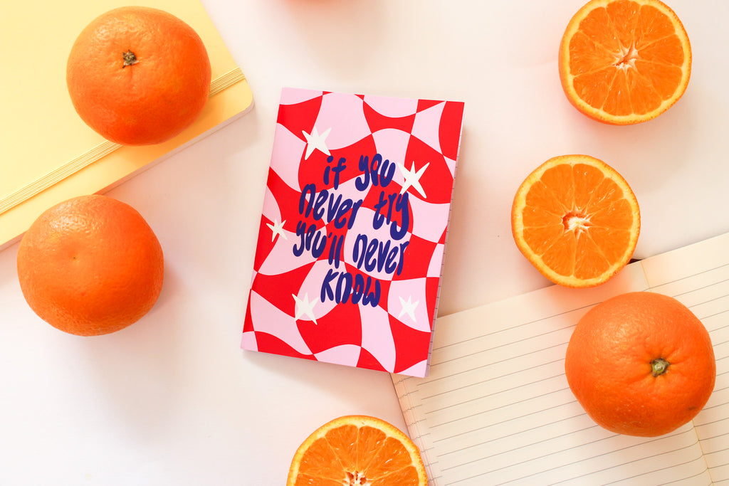 A6 Motivational Lined Journal