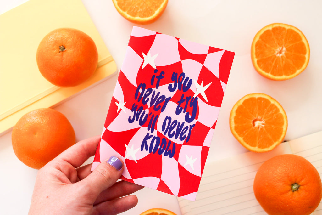 A6 Motivational Lined Journal