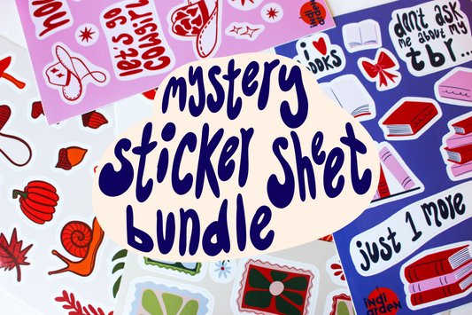 MYSTERY Sticker Sheet Bundle