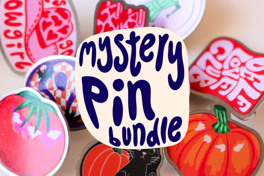 MYSTERY Pin Badge Bundle