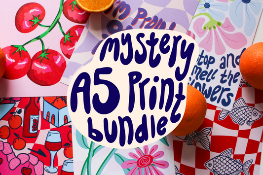 MYSTERY A5 Print Bundle