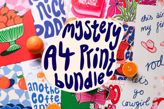 MYSTERY A4 Print Bundle