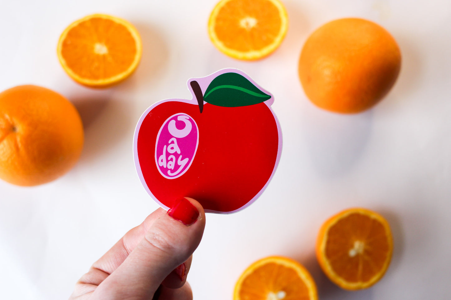 Apple '5 a day' Sticker