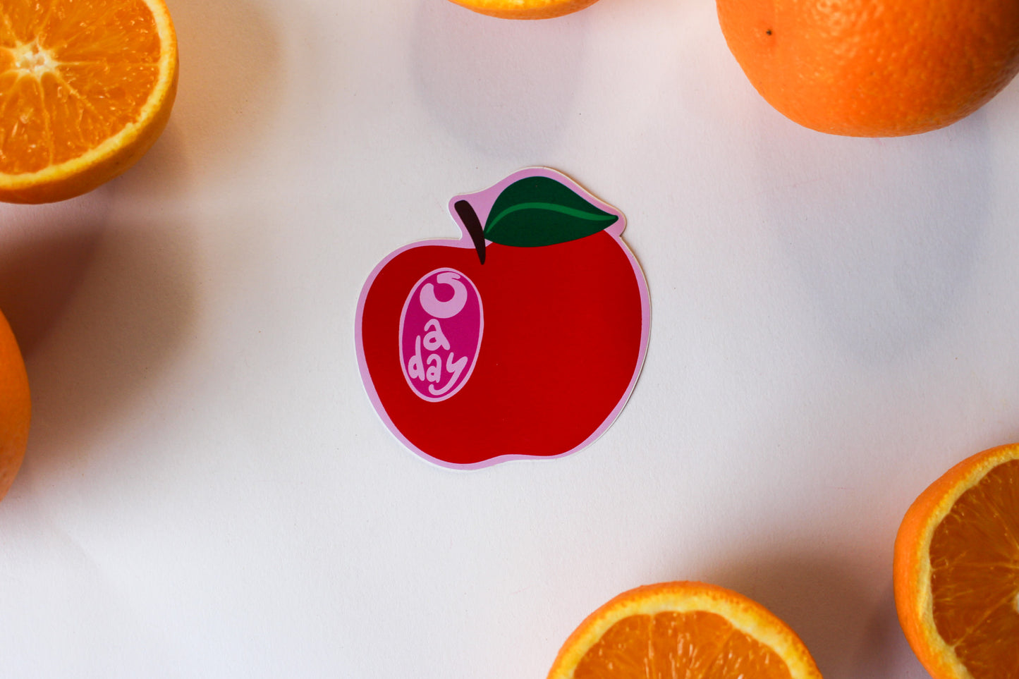 Apple '5 a day' Sticker