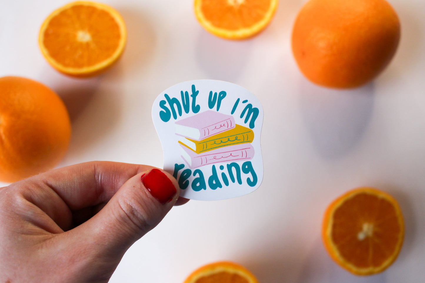 Bookish Stickers set of 3