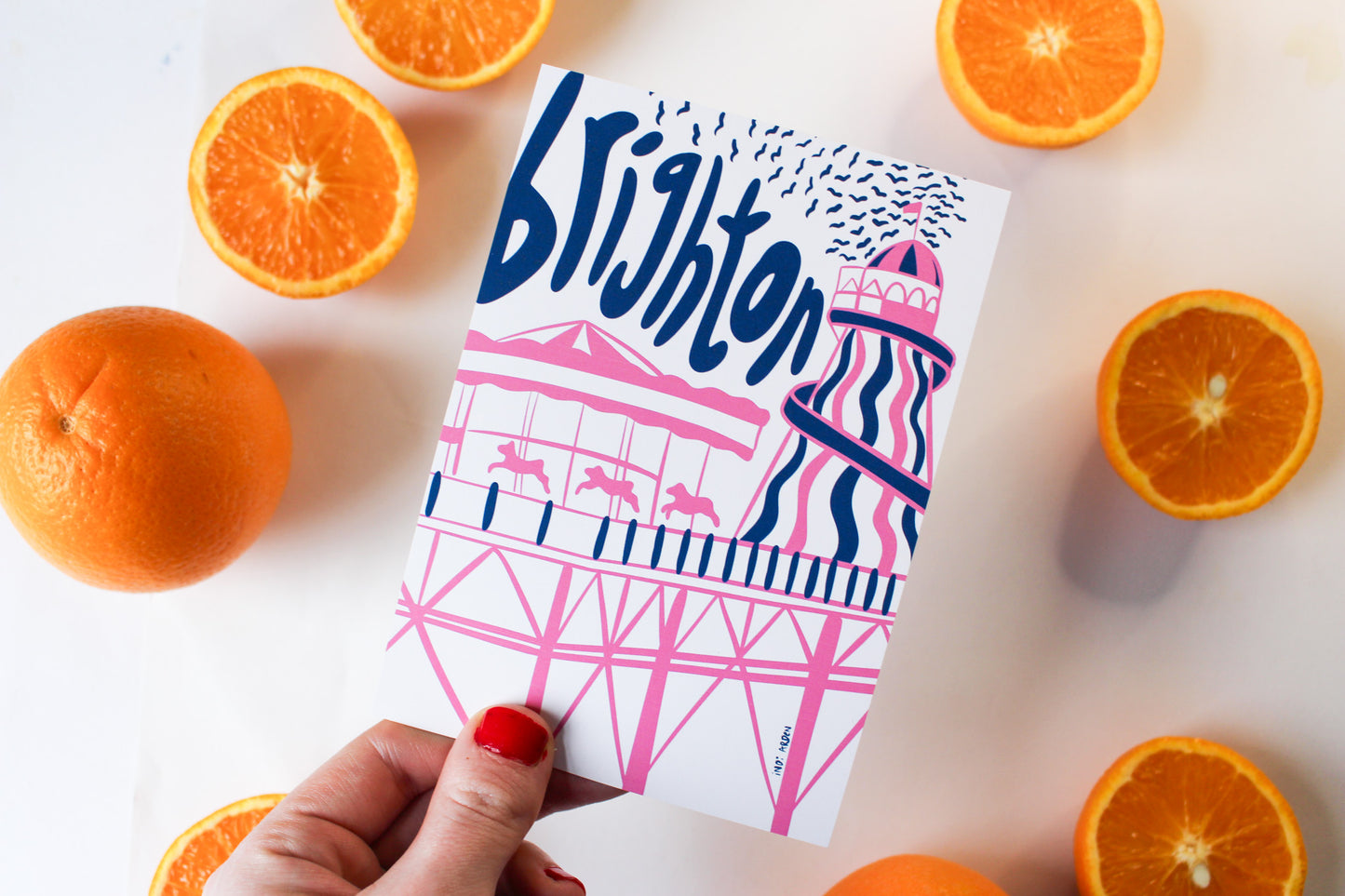 Brighton Illustrated Postcards