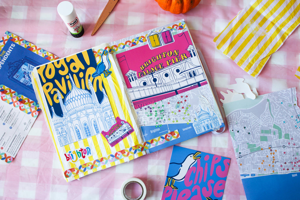 Brighton Illustrated Postcards