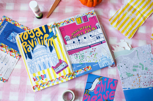 Brighton Illustrated Postcards