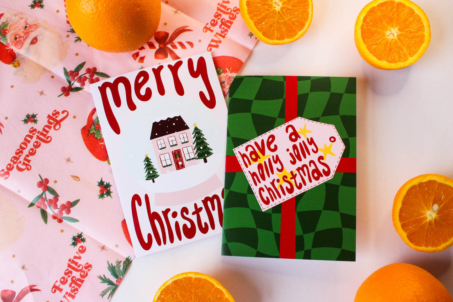 Cute Illustrated Christmas Cards