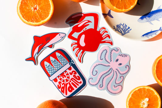 Marine Life Stickers