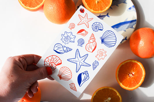 Shell Sticker Sheet