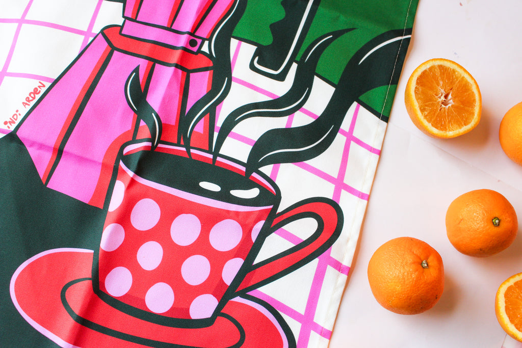 Coffee Tea Towel