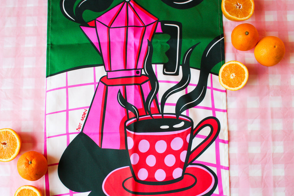 Coffee Tea Towel