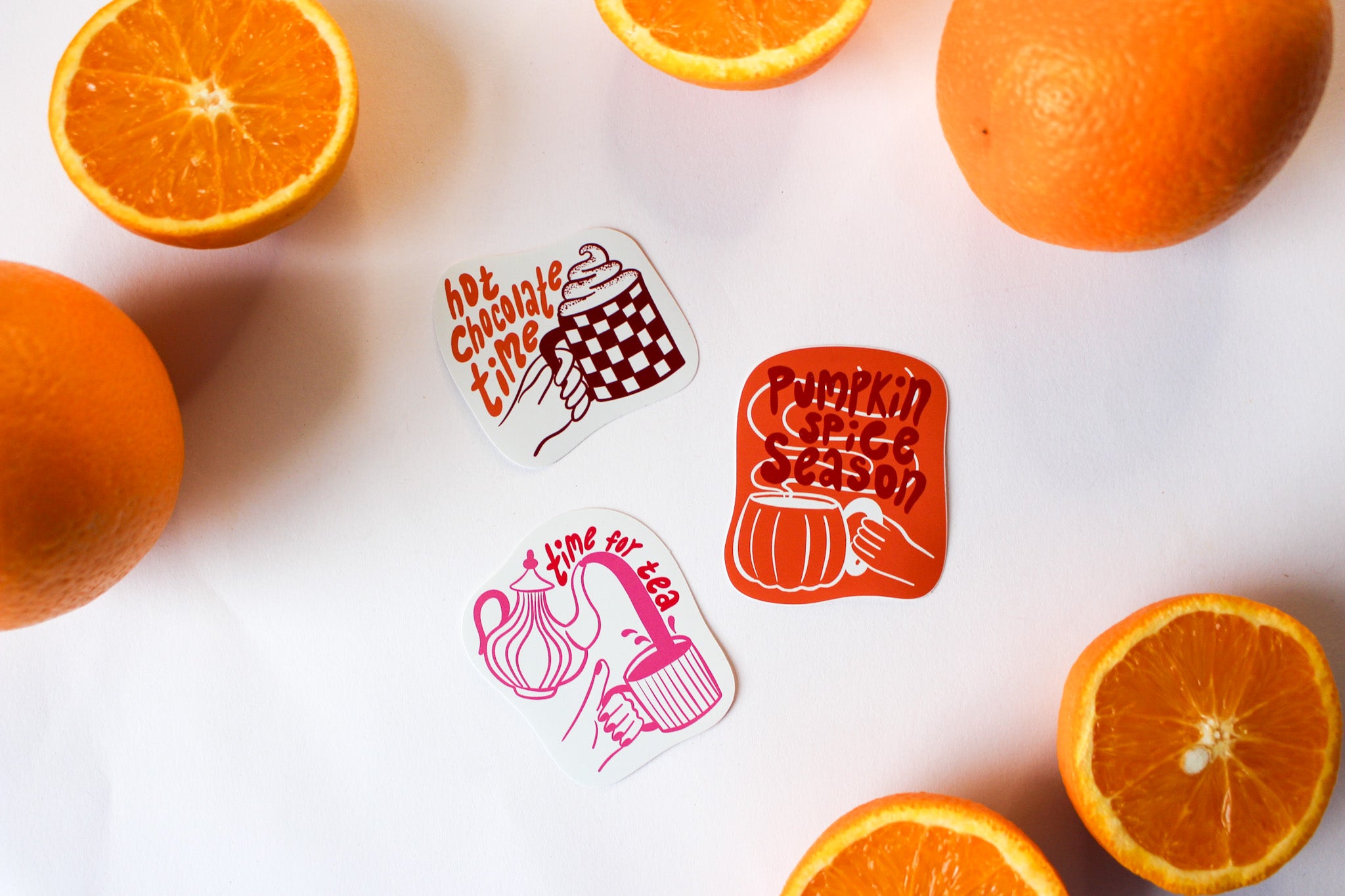 Hot Drinks Stickers