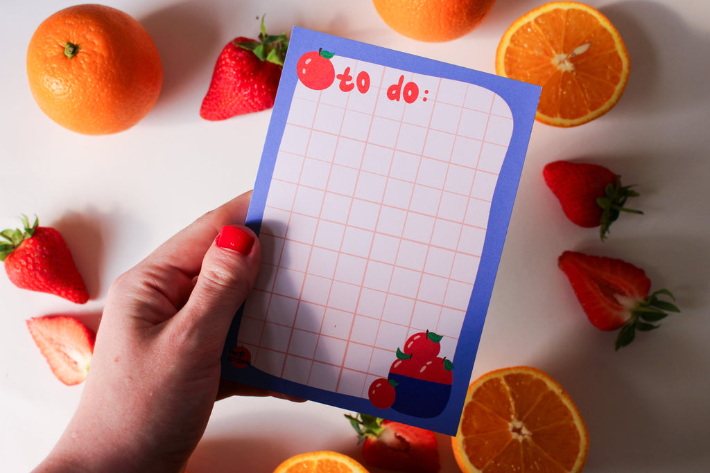 Set of Two Fruit Notepads