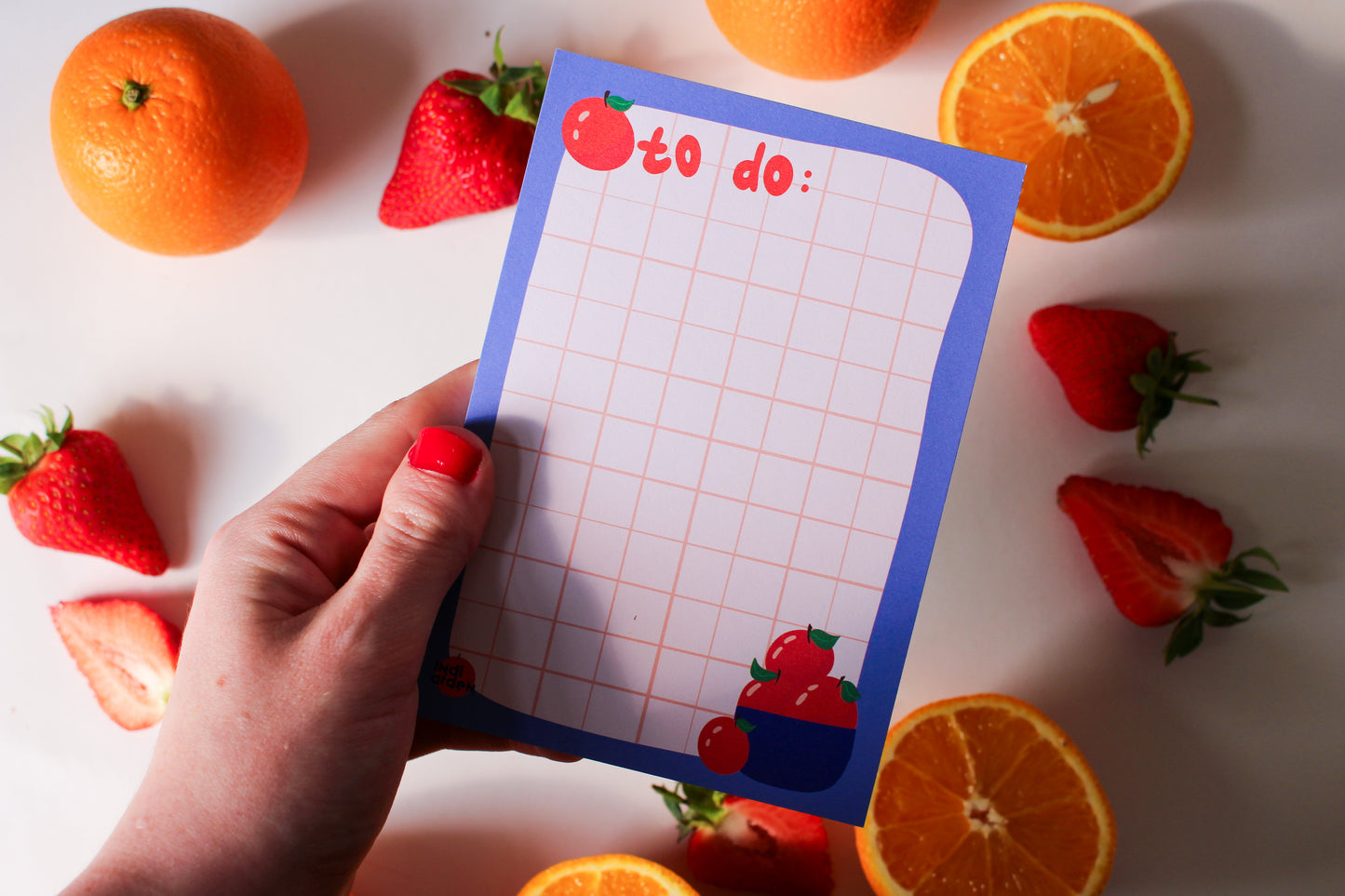 Set of Two Fruit Notepads