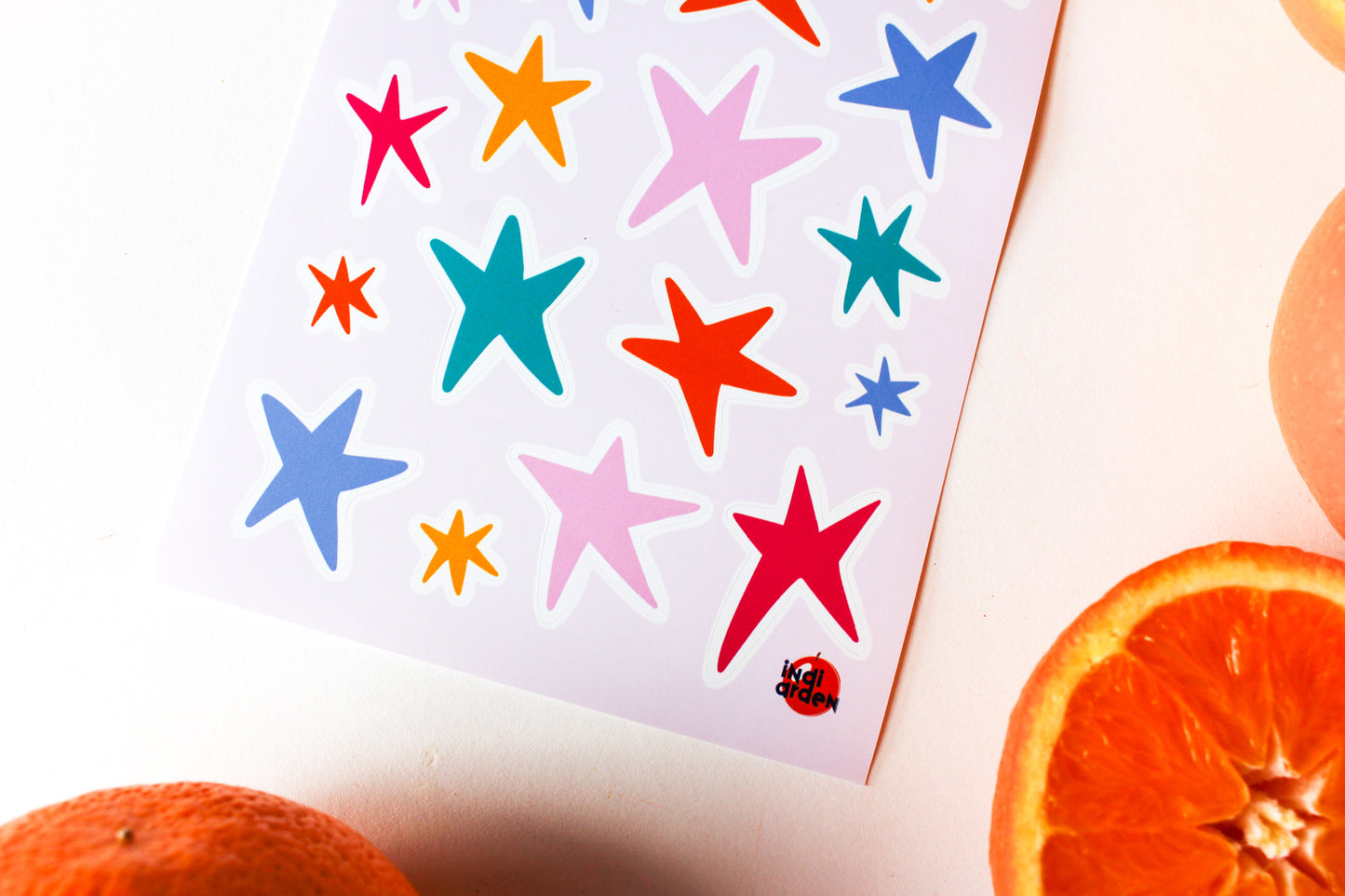 Star Doodle Sticker Sheet