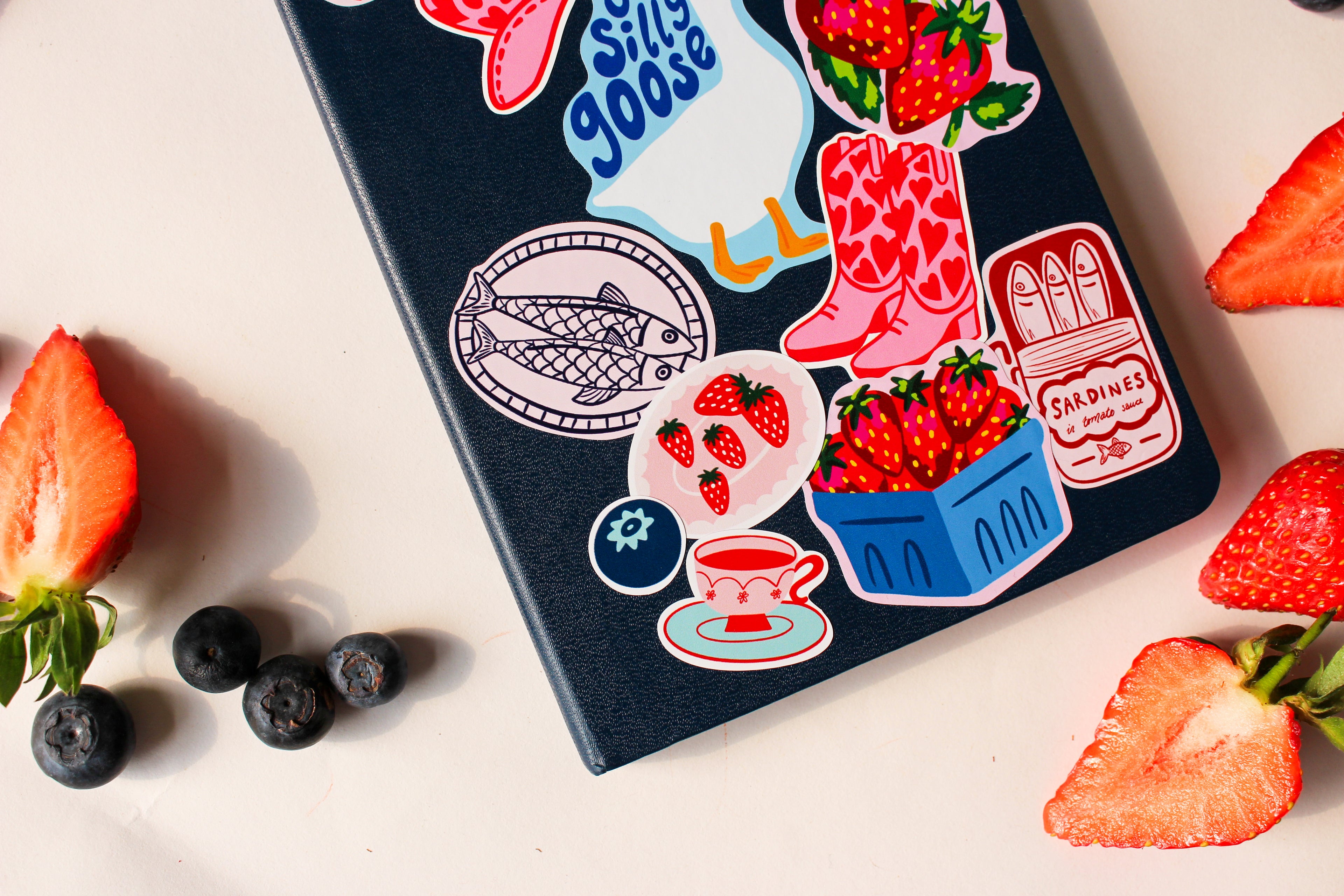 Strawberry Picnic Sticker Sheet