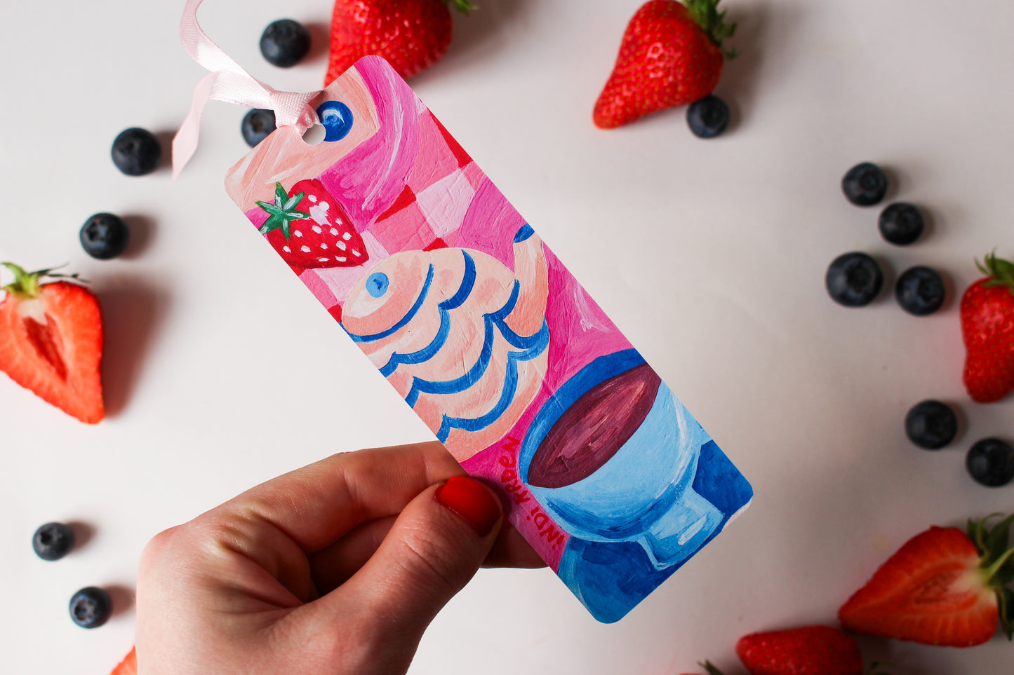 Berry Picnic Bookmarks