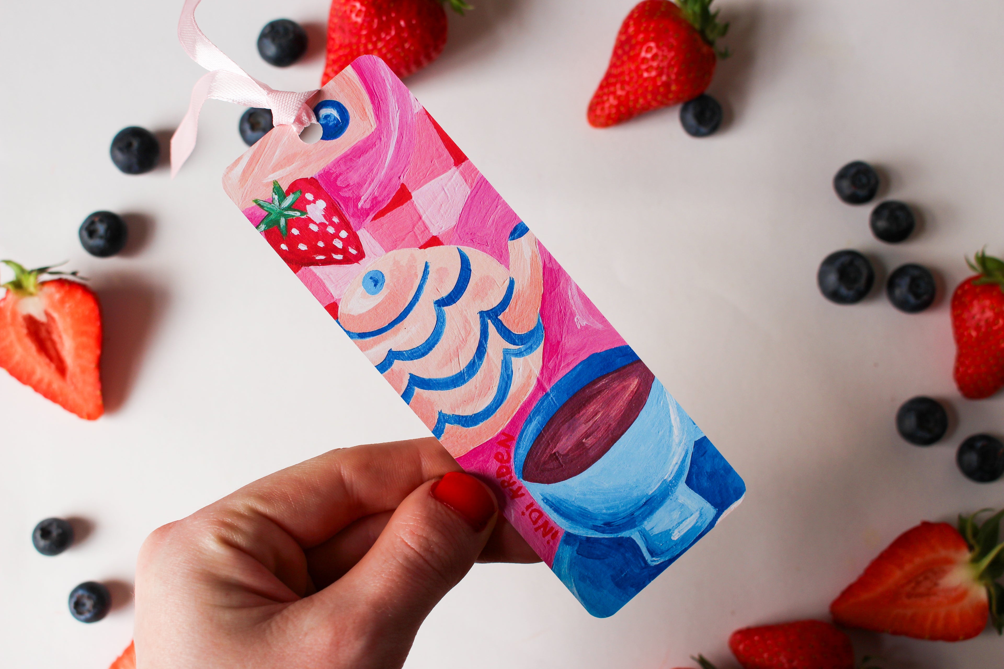 Berry Picnic Bookmarks