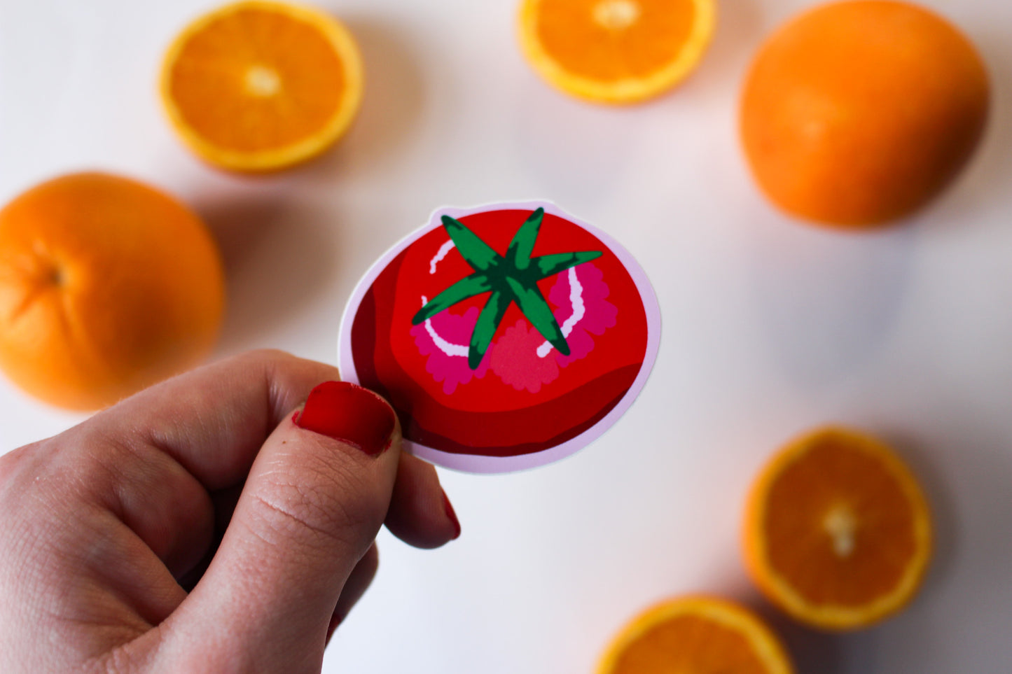 Tomato Stickers set of 2