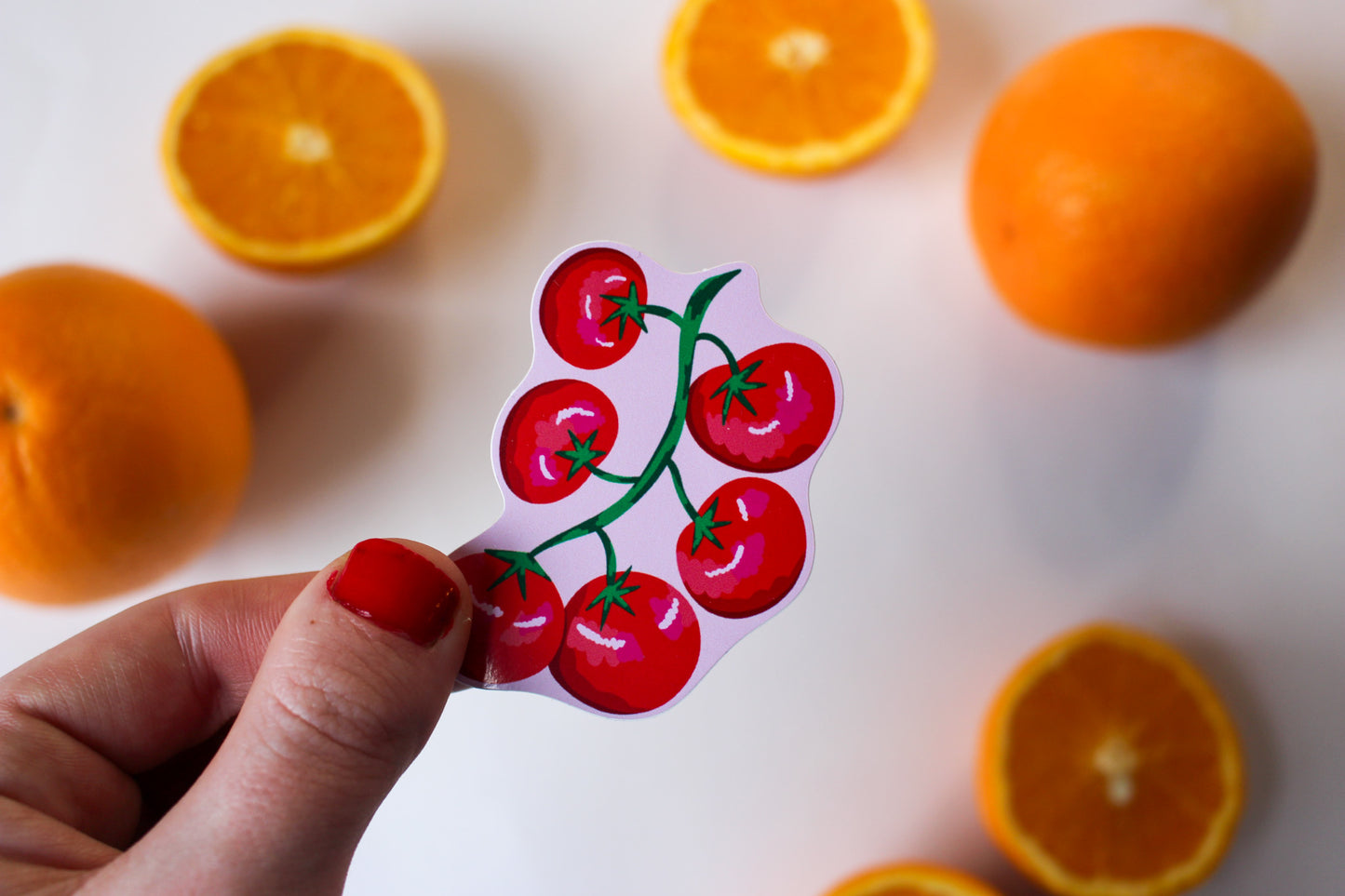 Tomato Stickers set of 2